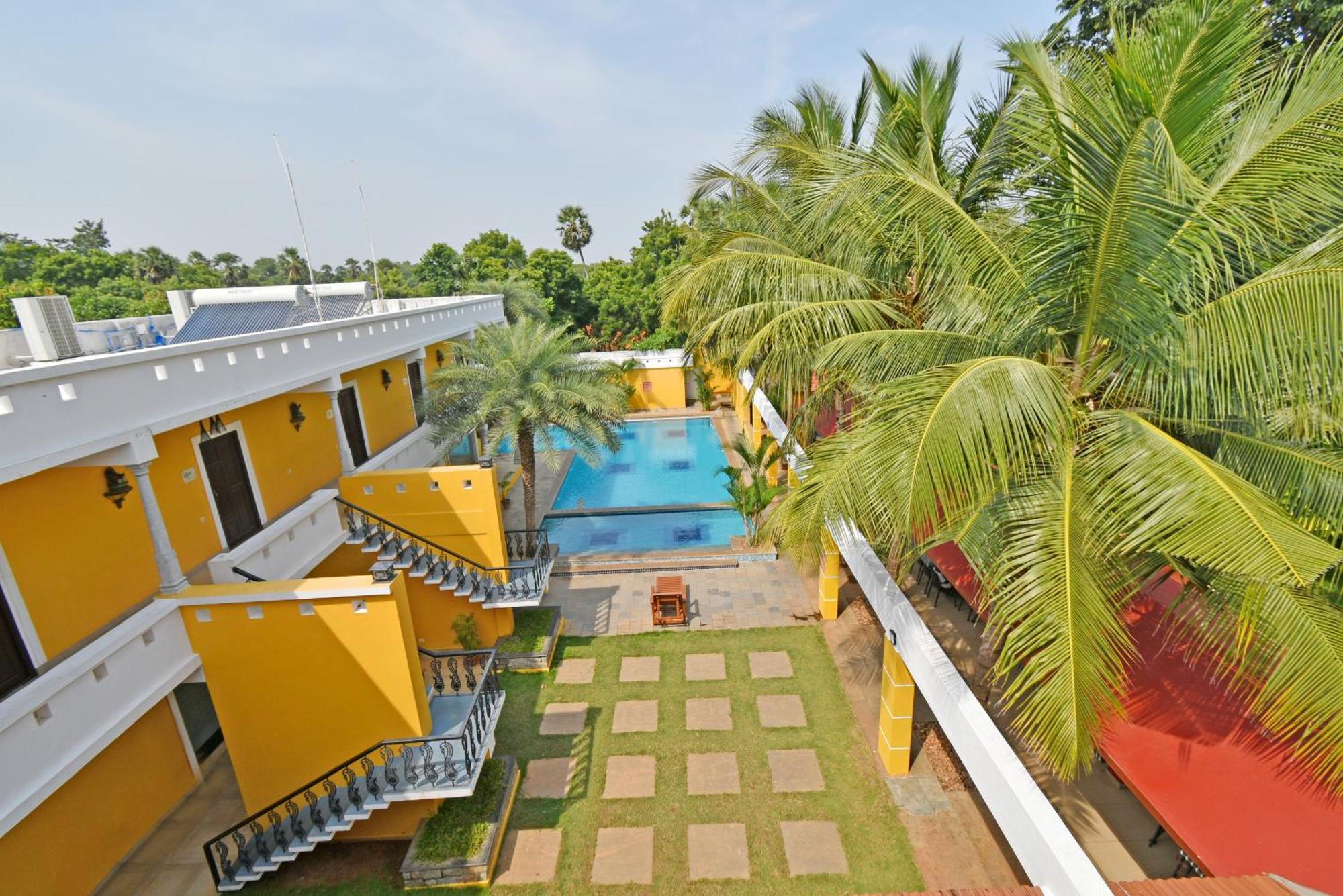 Poppys Olive De' Villa Auroville Exteriér fotografie