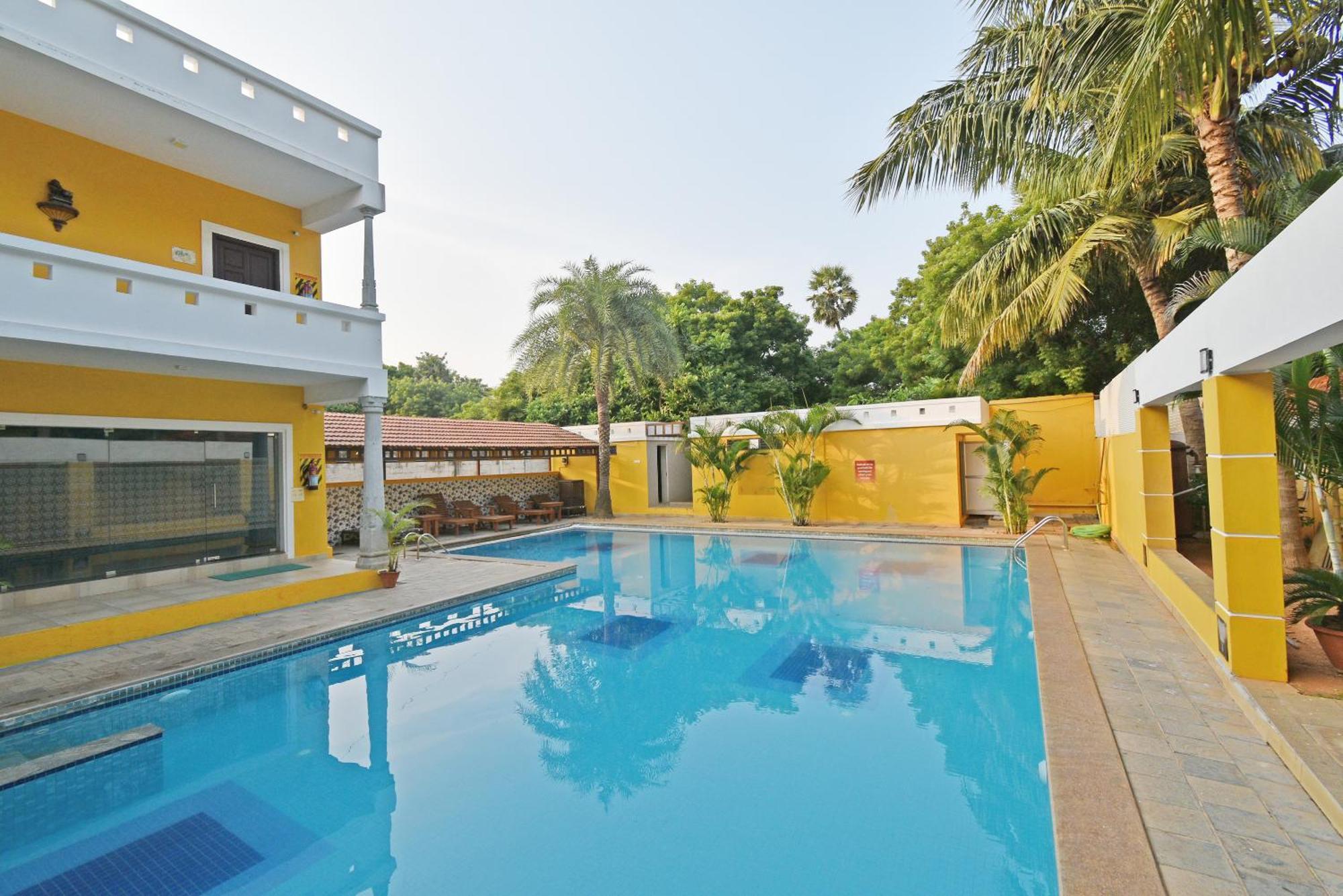 Poppys Olive De' Villa Auroville Exteriér fotografie